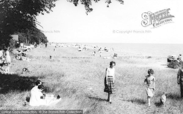 Photo of West Mersea, The Beach c.1965