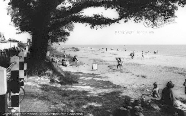 Photo of West Mersea, The Beach c.1965