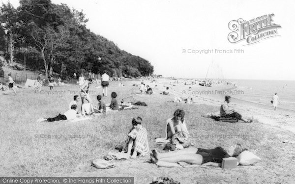 Photo of West Mersea, The Beach c.1965