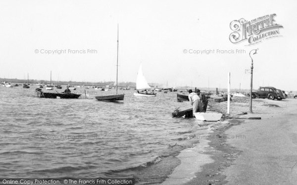 Photo of West Mersea, The Foreshore c.1955