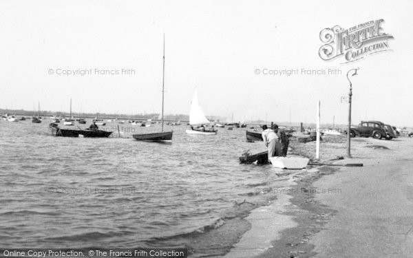 Photo of West Mersea, The Foreshore c.1955