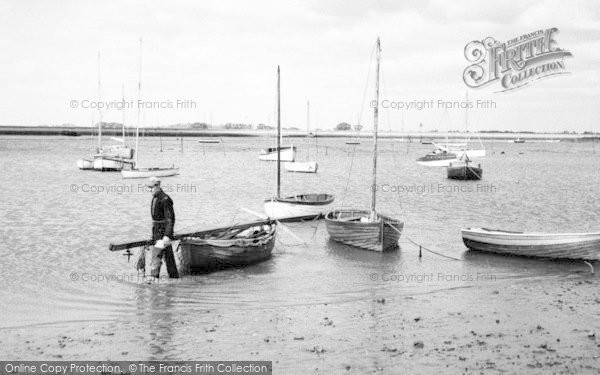 Photo of West Mersea, The Foreshore c.1960