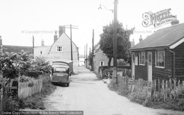 Photo of West Mersea, The Lane c.1955