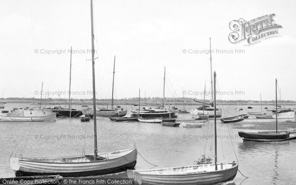 Photo of West Mersea, The River c.1950