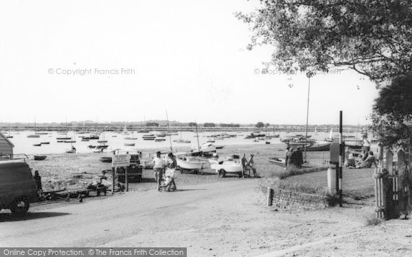 Photo of West Mersea, The River c.1965