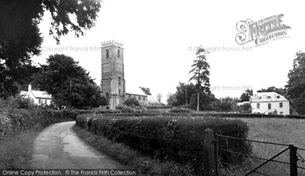 Photo of West Monkton, Church Of St Augustine c.1955