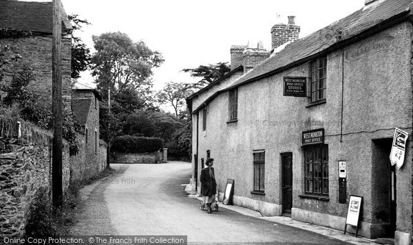 Photo of West Monkton, Post Office c1955