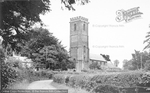 Photo of West Monkton, The Church c.1955