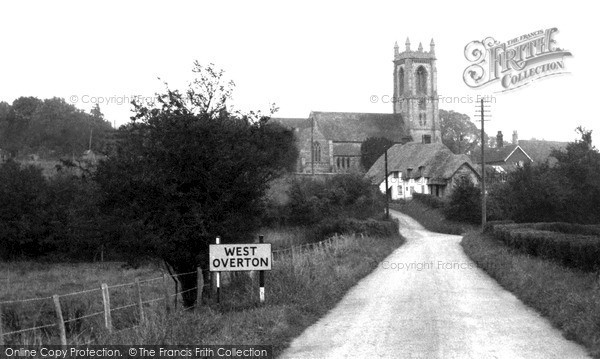 Photo of West Overton, c.1955