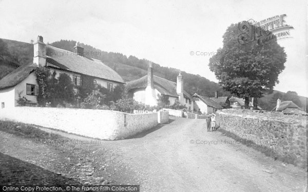 Photo of West Porlock, The Village 1892