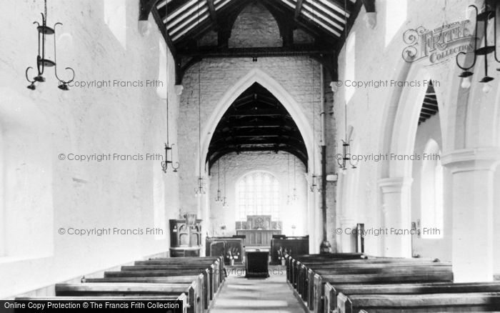 Photo of West Rasen, All Saints' Church, Interior c.1955