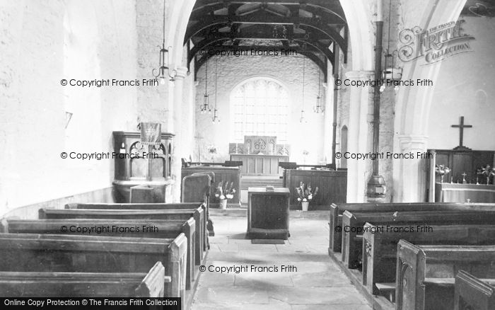 Photo of West Rasen, All Saints' Church, Interior c.1955