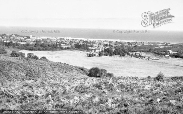 Photo of West Runton, From The Roman Camp c.1960