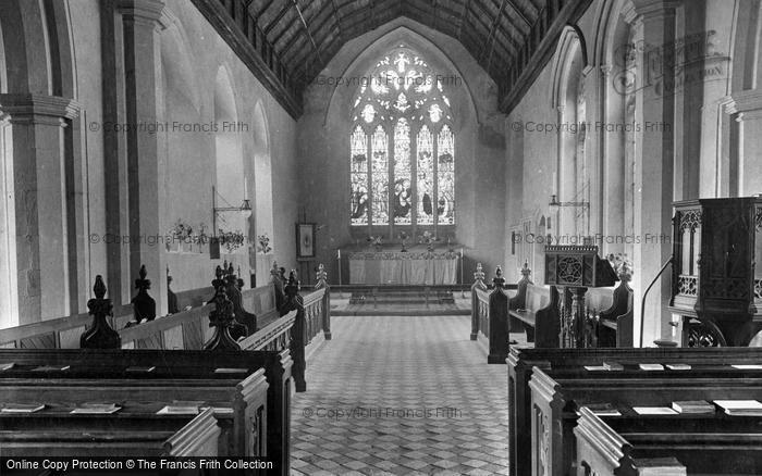Photo of West Runton, Holy Trinity Church, Chancel 1933