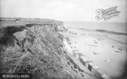 The Cliffs And Beach 1925, West Runton