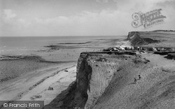 The Cliffs And Beach 1959, West Runton