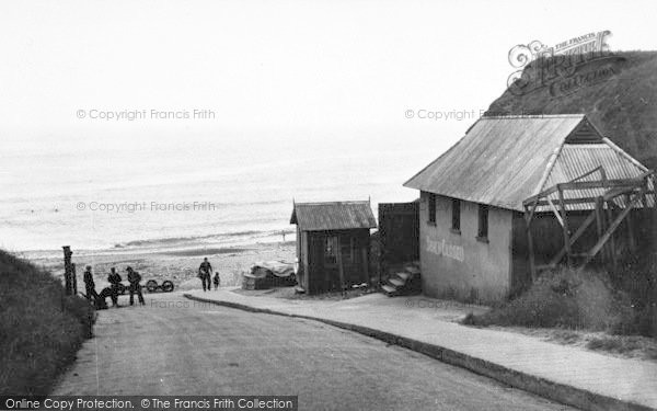 Photo of West Runton, The Gap c.1955