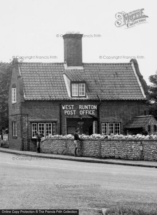 Photo of West Runton, The Post Office, Sheringham Road c.1955