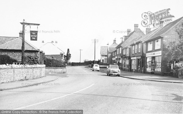 Photo of West Runton, The Village c.1955