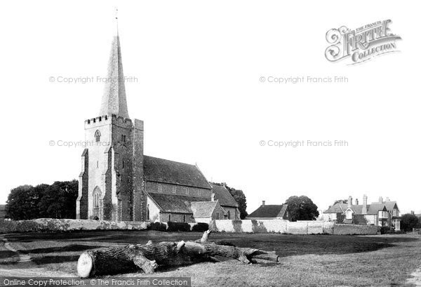 Photo of West Tarring, St Andrew's Parish Church 1890