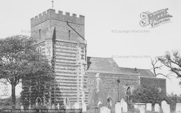 Photo of West Thurrock, St Clement's Church c.1960