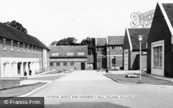 Coloma College, Tutorial Block And Founder's Hall c.1960, West Wickham