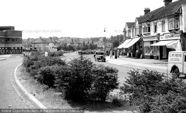 Photo of West Wickham, Coneyhall Estate from Croydon Road c1955