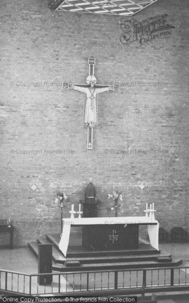 Photo of West Wickham, High Altar, Coloma College Chapel c.1960