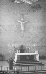 High Altar, Coloma College Chapel c.1960, West Wickham