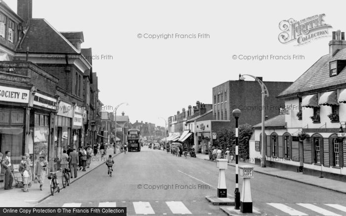 Photo of West Wickham, High Street c.1955