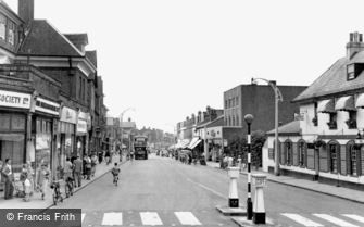 West Wickham, High Street c1955