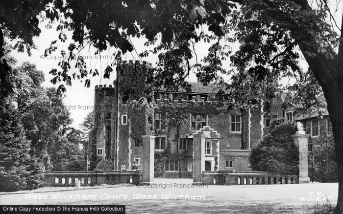 Photo of West Wickham, Wickham Court c.1955