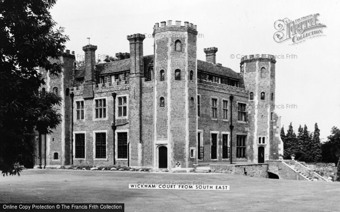 Photo of West Wickham, Wickham Court From South East c.1960