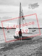 A Yacht On The Shore c.1960, West Wittering