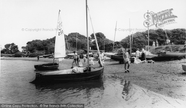 Photo of West Wittering, Sailing c.1965