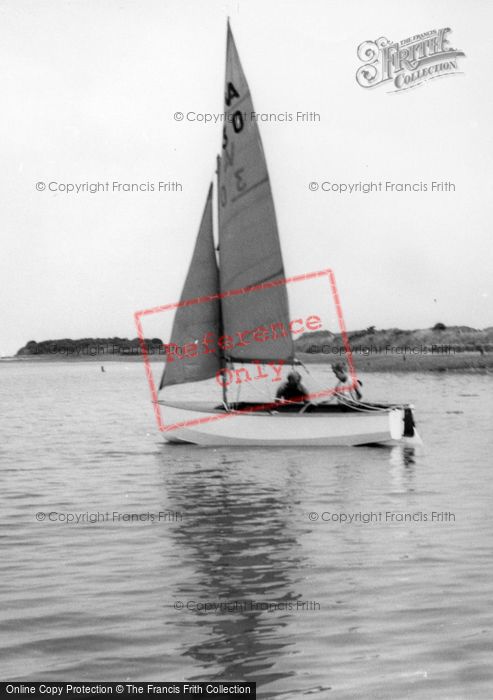 Photo of West Wittering, Sailing c.1965