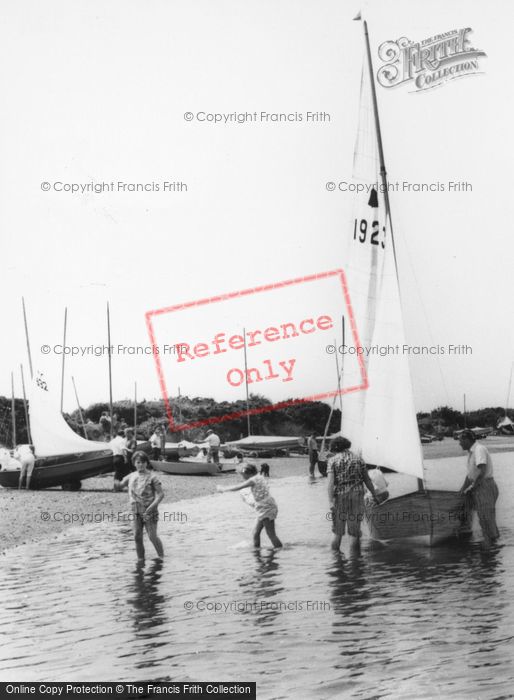 Photo of West Wittering, Sailing c.1965