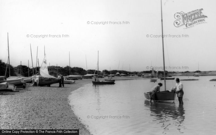 Photo of West Wittering, Sailing c.1965