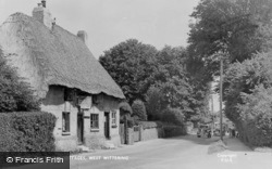 Thatched Cottages c.1955, West Wittering