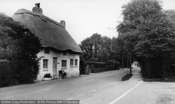 Photo of West Wittering, Thatched Cottages c.1965