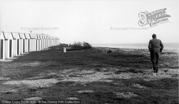 Photo of West Wittering, The Bathing Huts c.1955