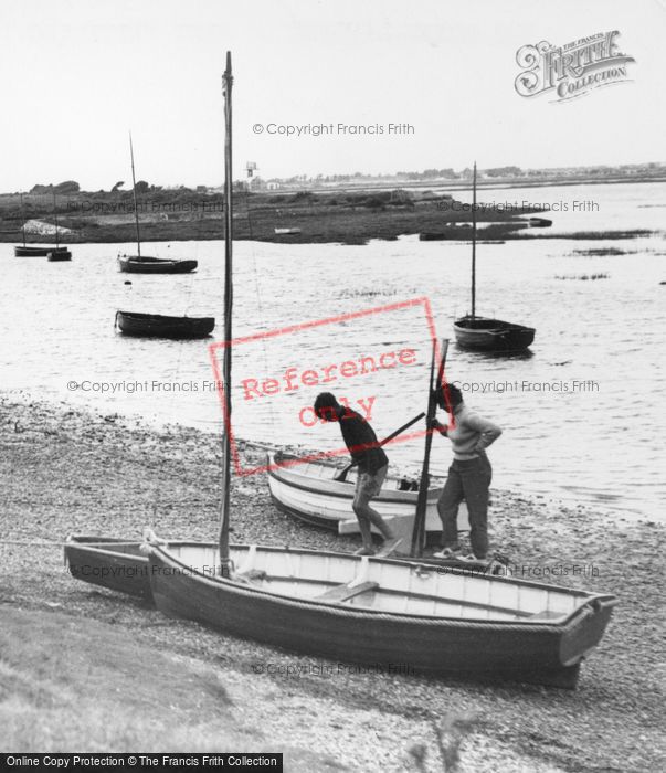 Photo of West Wittering, The Harbour c.1955
