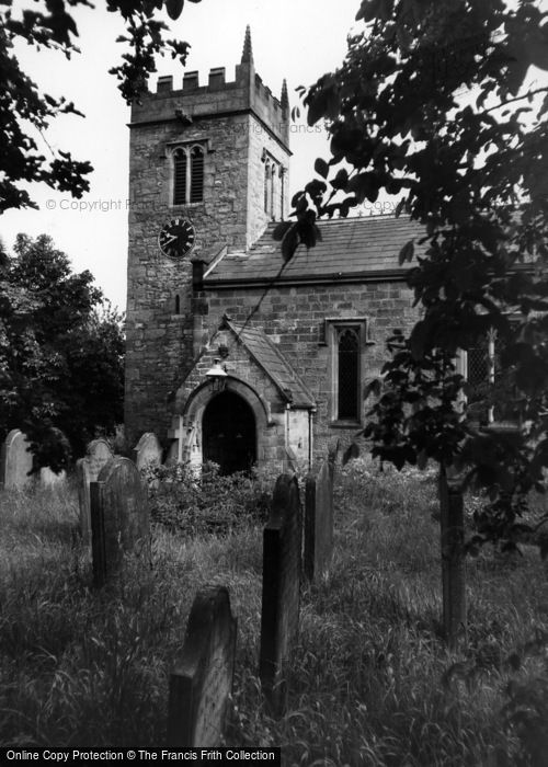 Photo of West Witton, St Bartholomew's Church c.1960