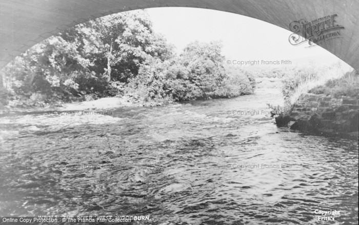 Photo of West Woodburn, The River c.1955