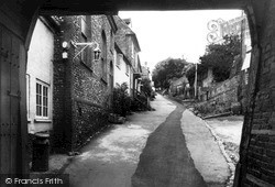 Church Lane c.1955, West Wycombe