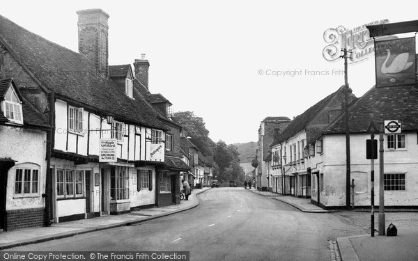 Photo of West Wycombe, High Street 1954