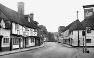 West Wycombe, High Street 1954