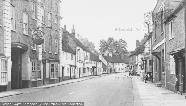 Photo of West Wycombe, High Street c.1955