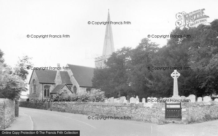 Photo of Westbourne, St John The Baptist's Church c.1955