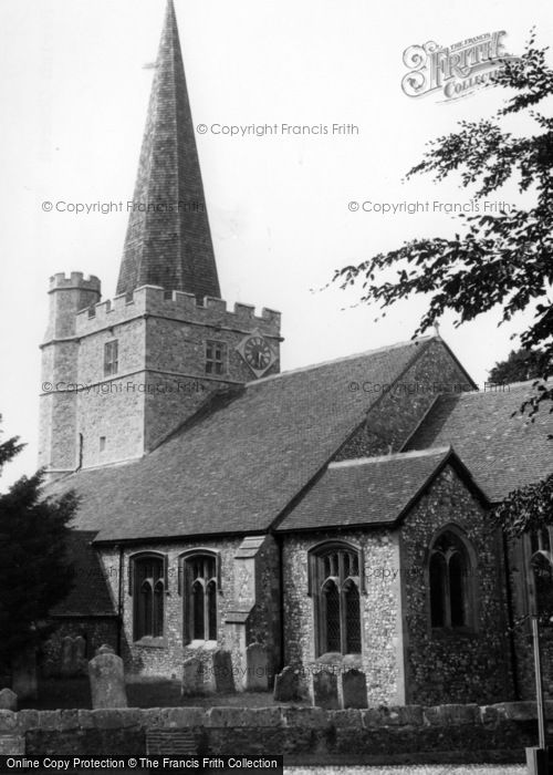 Photo of Westbourne, St John The Baptist's Church c.1965
